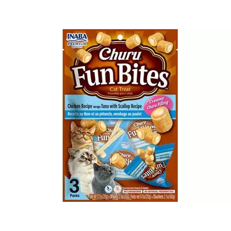 Churu - Fun Bites Sabor Atún y Ostión