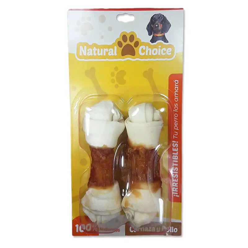 Natural Choice - Huesos de Carnaza y Pollo 2un