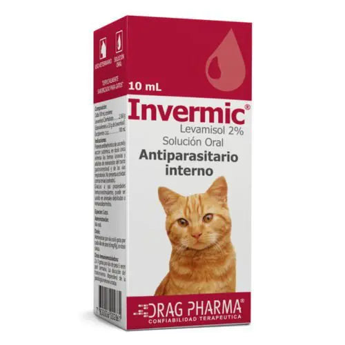 Invermic Antiparasitario Interno Gatos 10ml