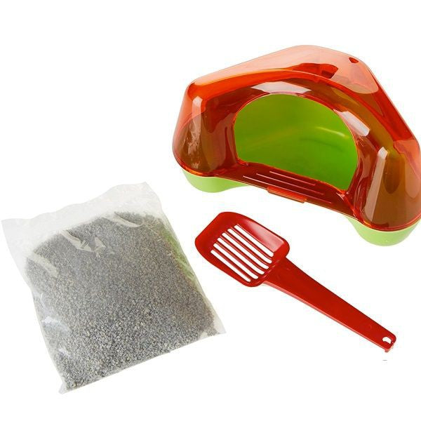 Living World - Baño Hamster tipo Esquinero