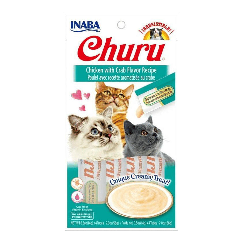 Churu de Gato - Sabor Pollo con Cangrejo 56gr