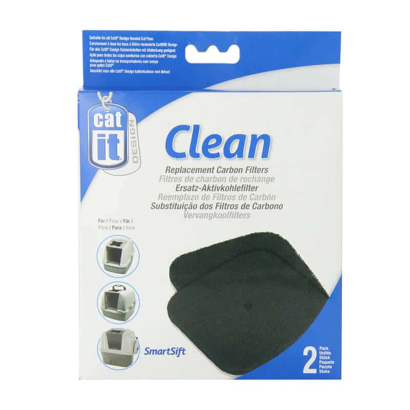 Catit - Filtro Carbón Baño Sanitario 2uni