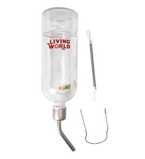 Living World - Bebedero de Vidrio 177ml