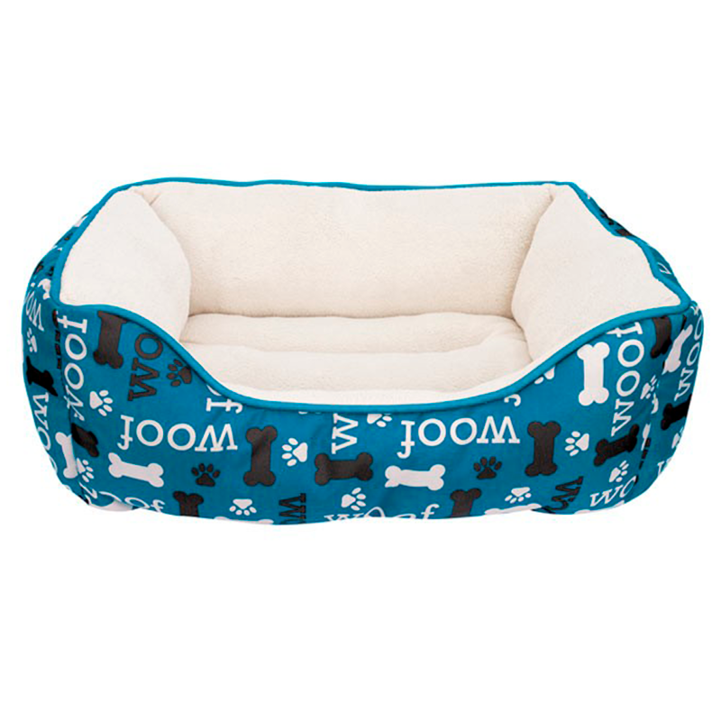 Dogit - Dreamwell Cama Rectangular Azul