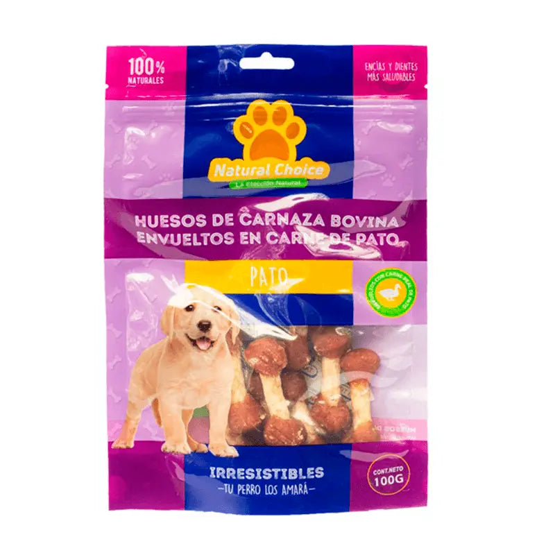 Natural Choice - Snack Duck Dumbbell 100gr 7uni