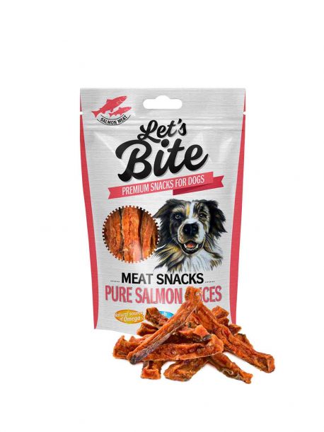 Let's Bite - Snack Salmon Slices 80gr