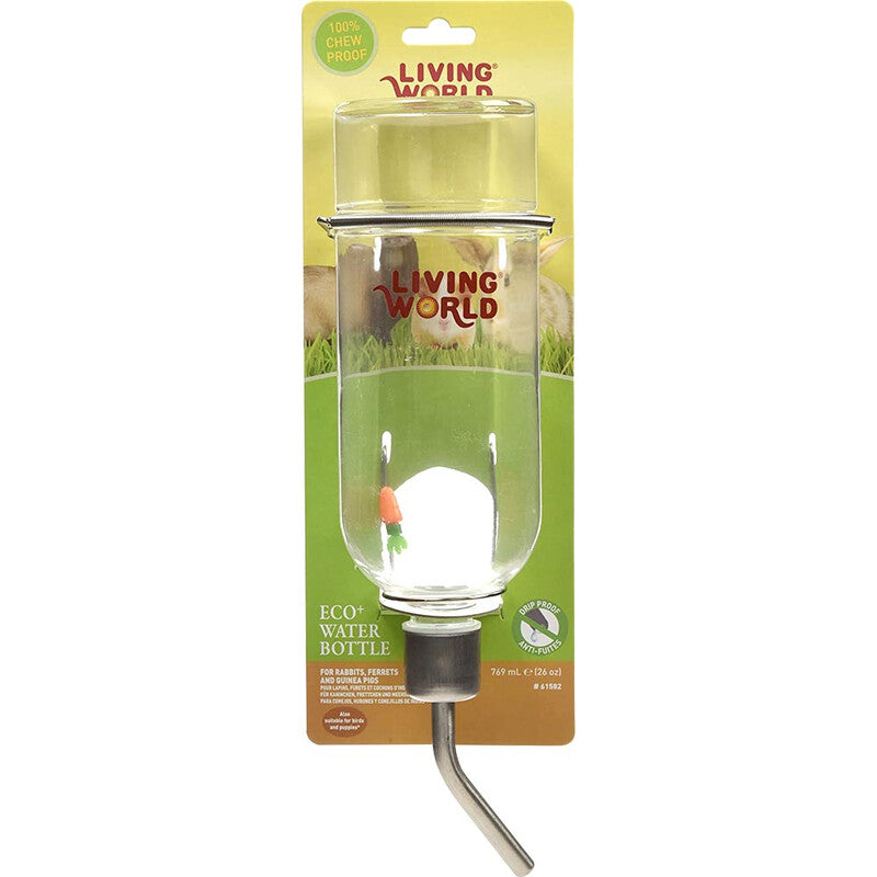 Living World - Bebedero de Vidrio 769ml