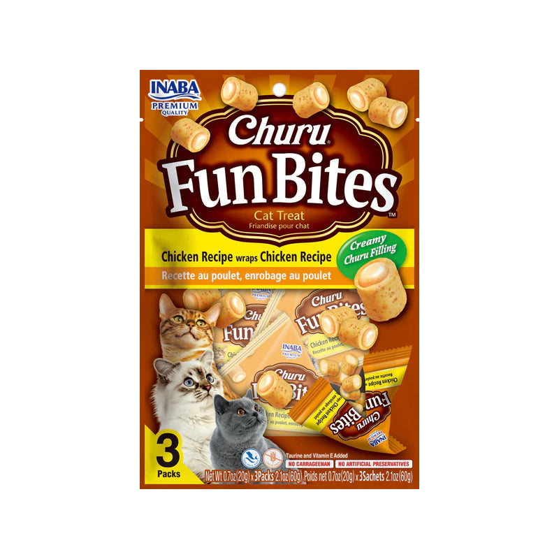 Churu Fun Bites Gato - Pollo 60g