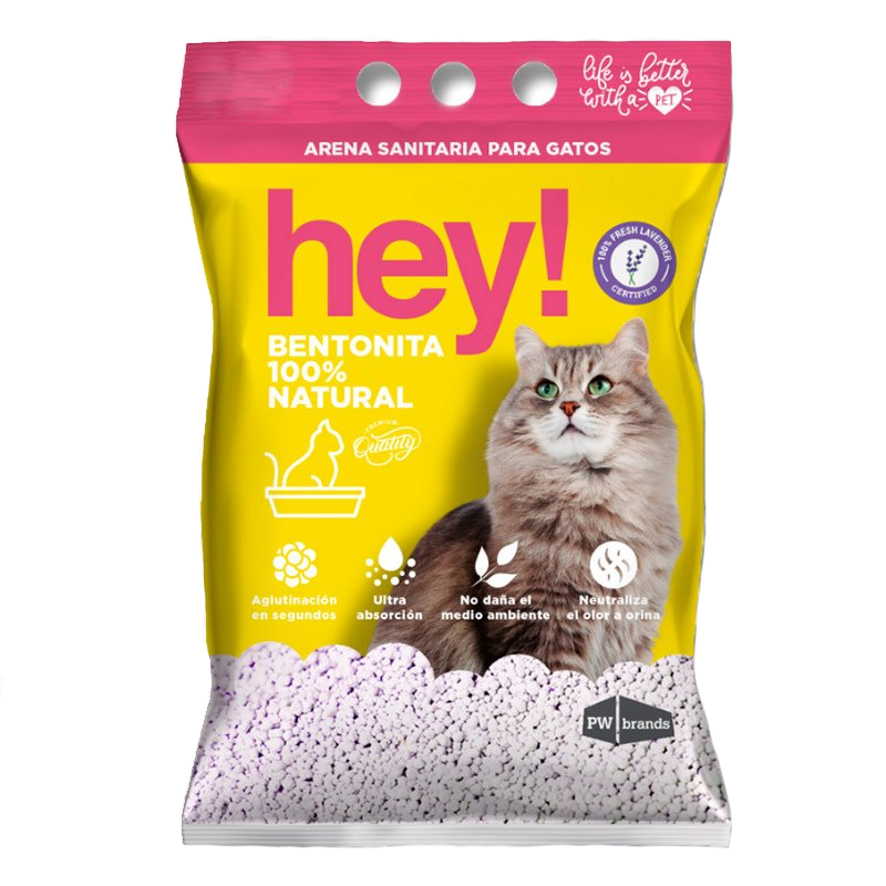 Hey! - Arena Aglutinante 3kg Lavanda