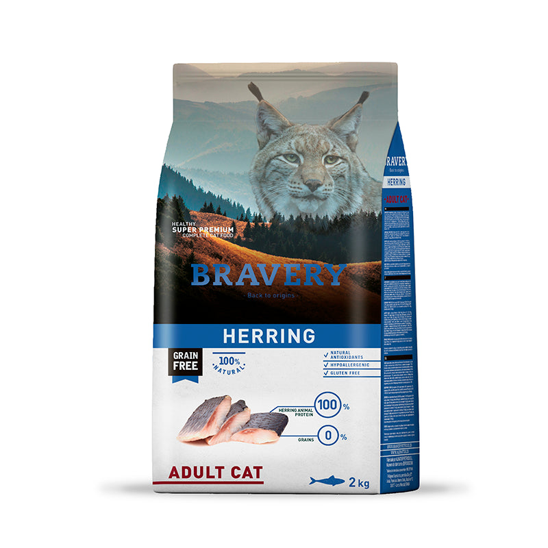Bravery - Adult Cat Herring 2kg