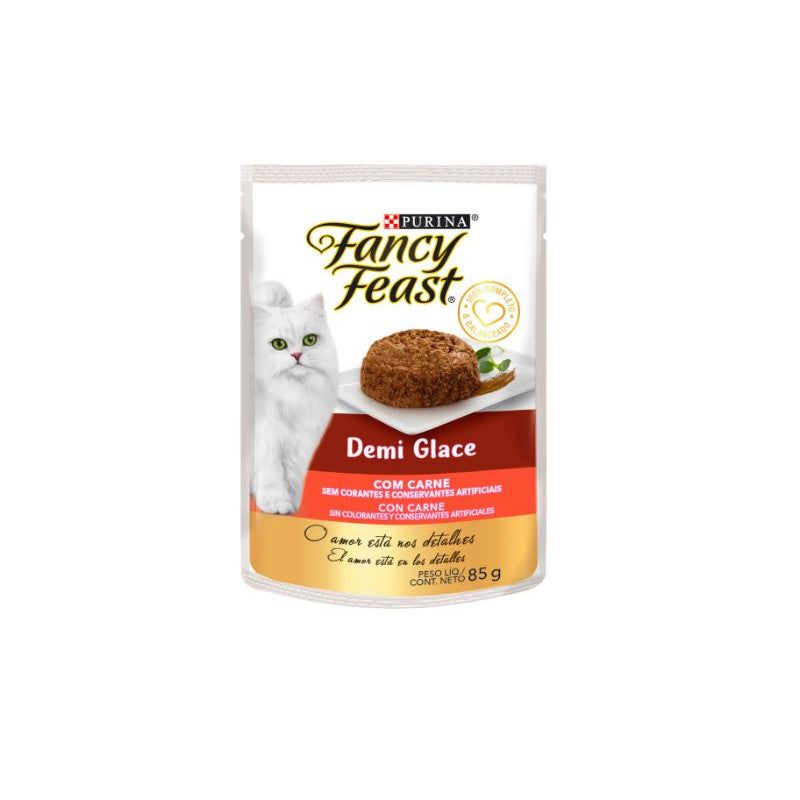 Fancy Feast - Pouch Demi Glace Sabor Carne 85gr