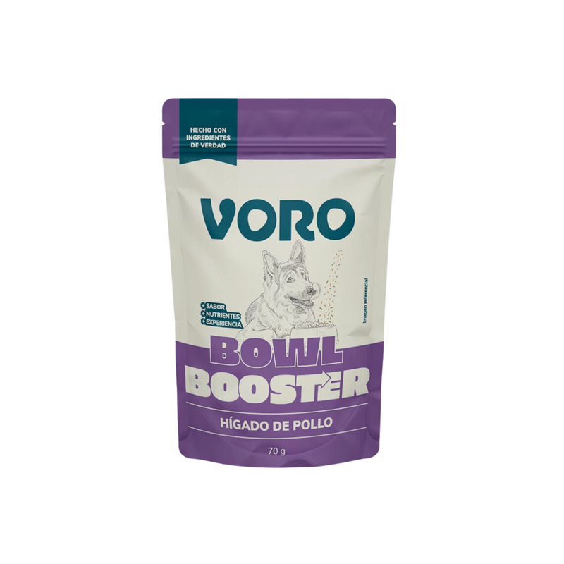 Voro - Bowl Booster Hígado de Pollo 70gr