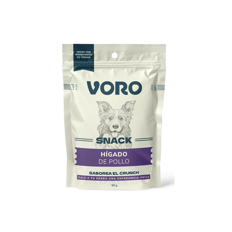 Voro - Snack Hígado de Pollo 90gr