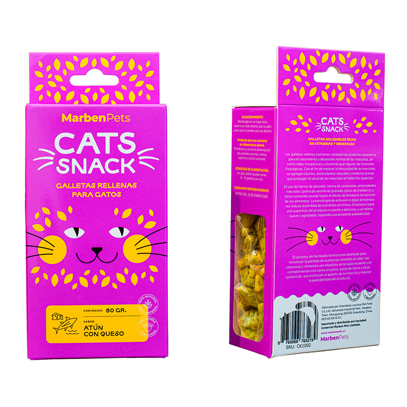 MarbenPets - Galletas Atún con Queso 80gr