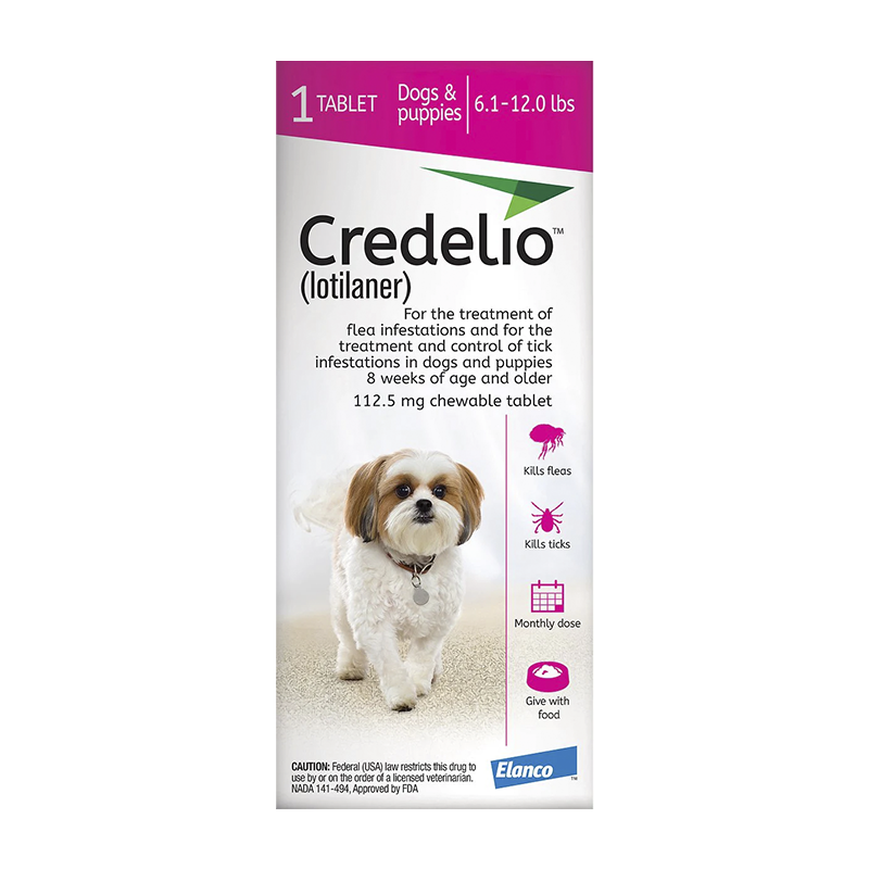 Credelio para Perros - 1 comp 2.5 - 5.5 kg