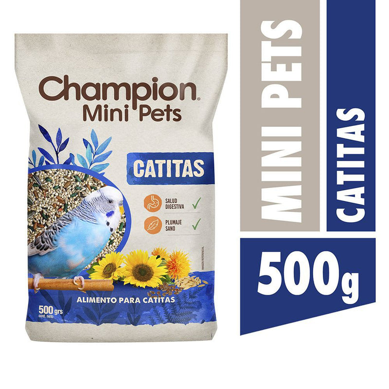 Champion - Mini Pet Catitas 500gr