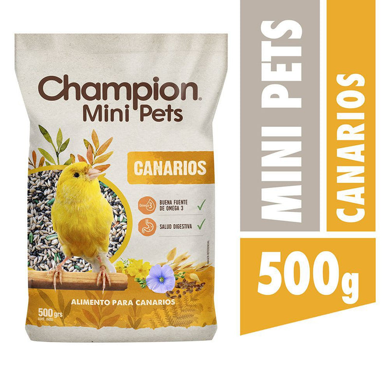 Champion - Mini Pet Canarios 500gr