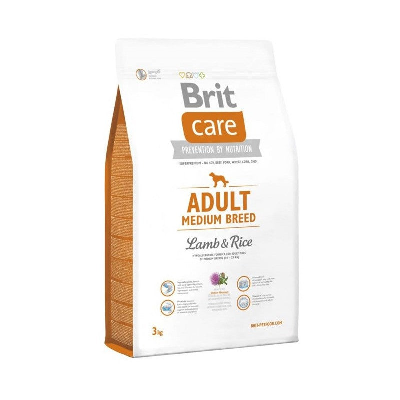 Brit Care - Adult Medium Breed Lamb & Rice