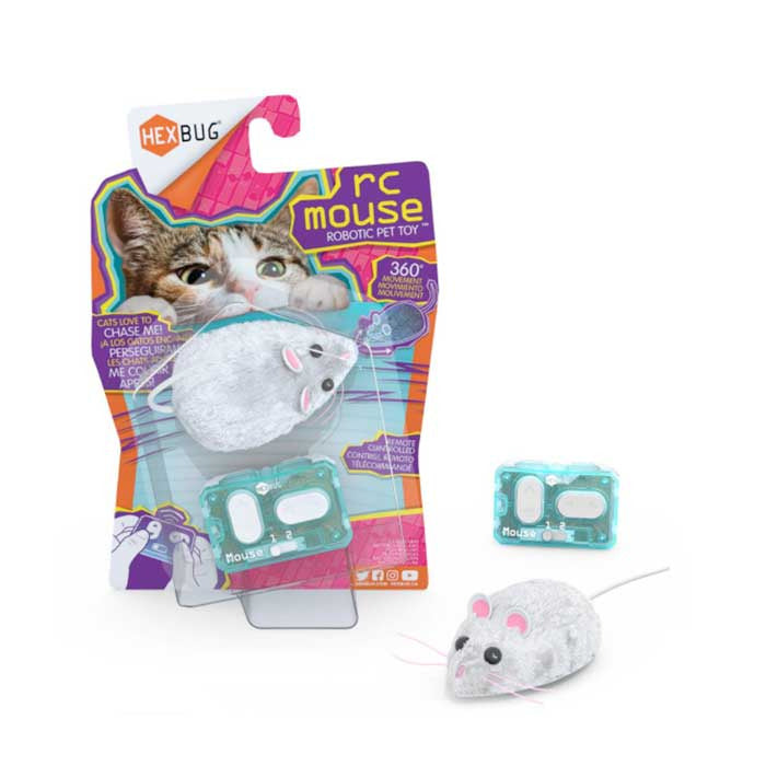 Hexbug - Ratón de Juguete con Control Remoto para Gatos