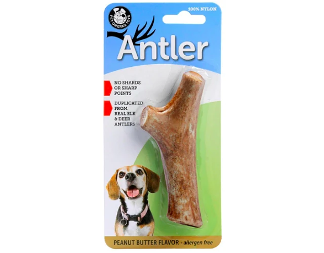 Pet Qwerks - Astas de Cerdo Medium Sabor Peanut butter