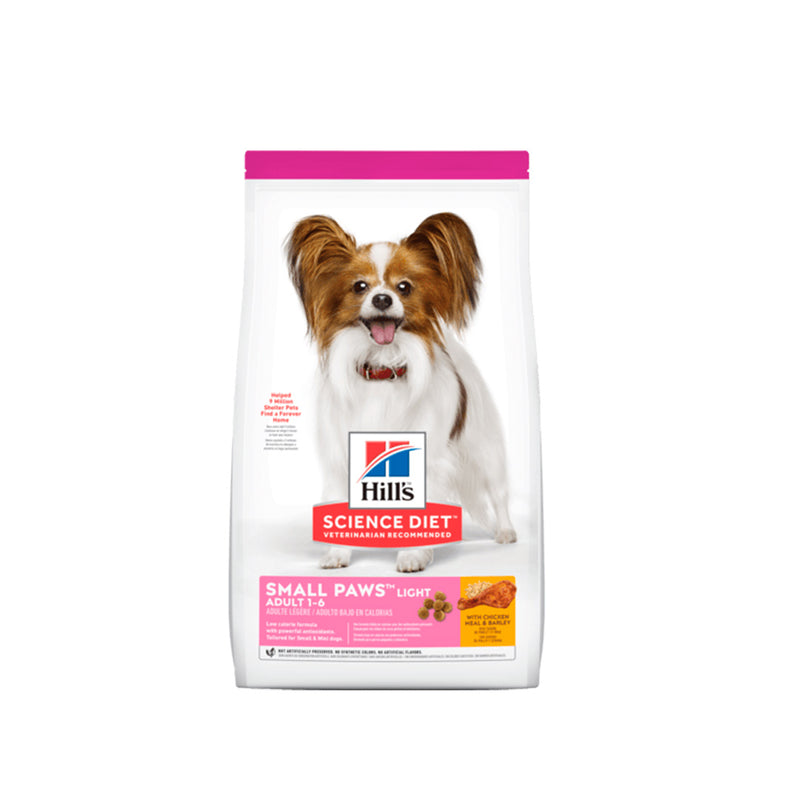 Hill's - Adult Small Paws Light 2.04kg