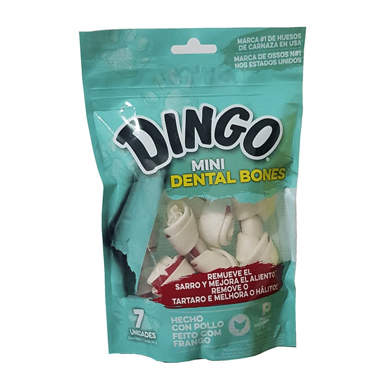 Dingo - Mini Dental Bone Bag 7uni - 70gr