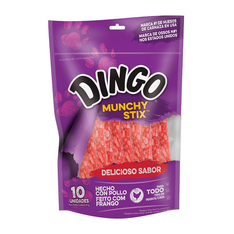 Dingo - Munchy Stix 10uni - 90gr