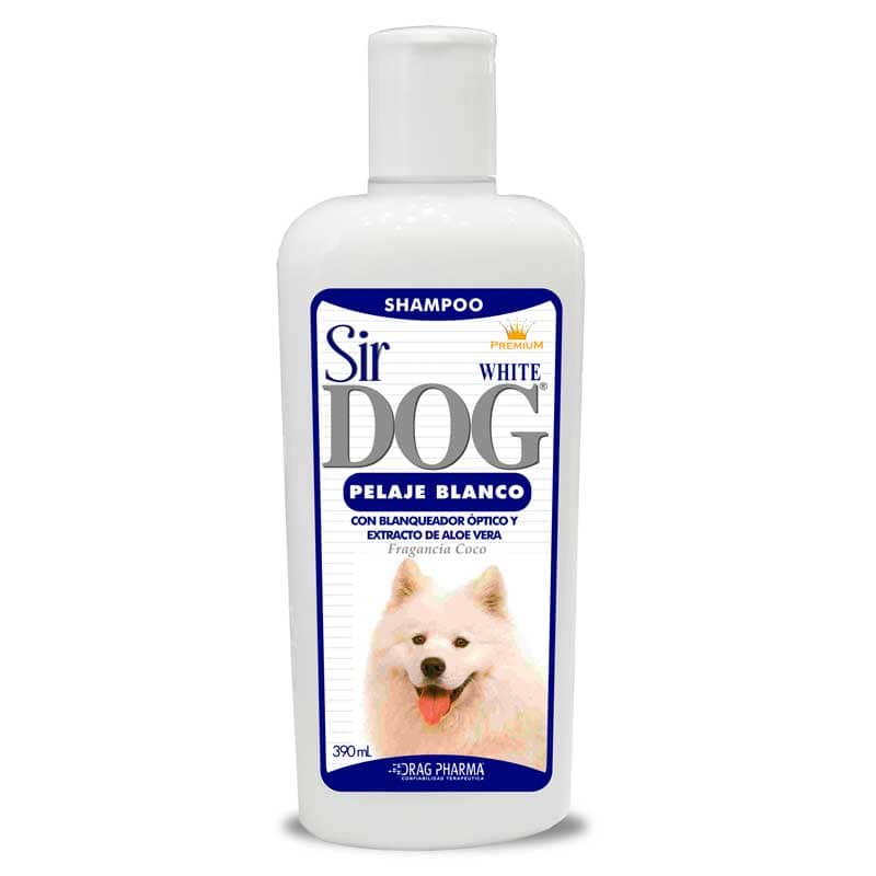 Sir Dog - Shampoo para perros Pelaje Blanco 390ml