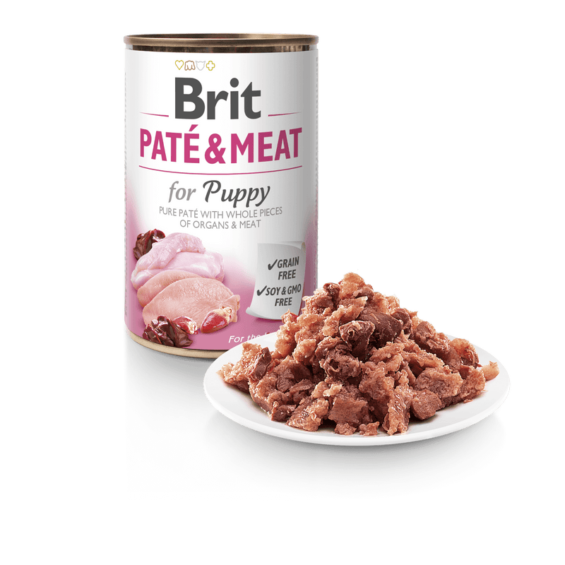 Brit Care - Lata Pate & Meat - Chicken & Turkey for Puppy