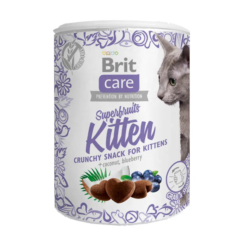 Brit Care - Lata Snack Superfruits Kitten Chicken 100gr
