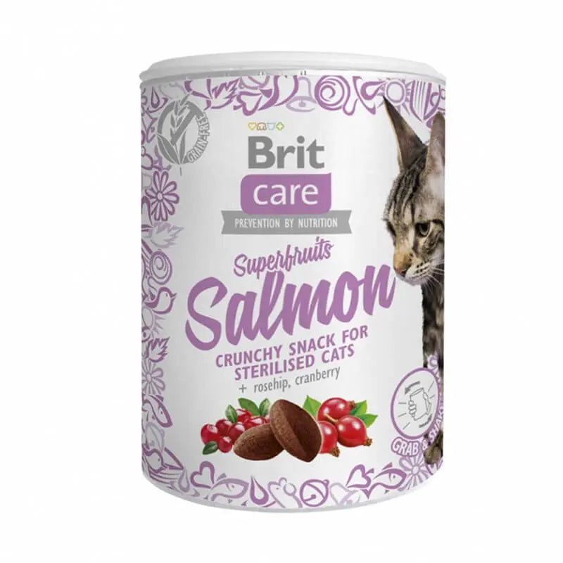 Brit Care - Lata Snack Superfruits Salmón 100gr