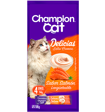 Champion Cat - Deliciosas Cremosa Salmón 56gr