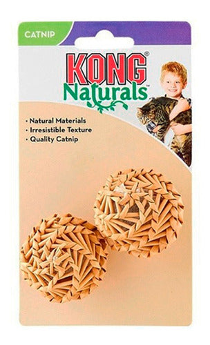 Kong - Naturals Straw Balls Cat