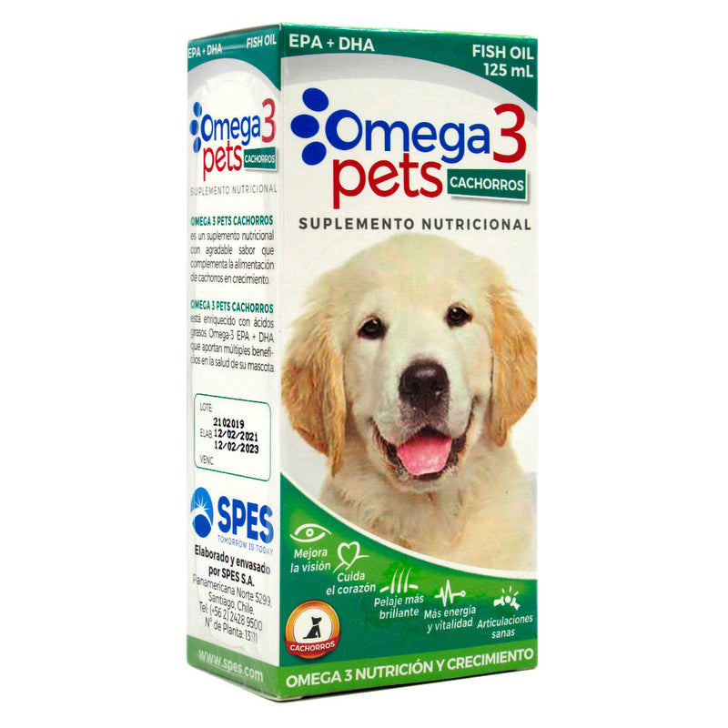 Omega 3 pets - Perros Cachorros 125ml