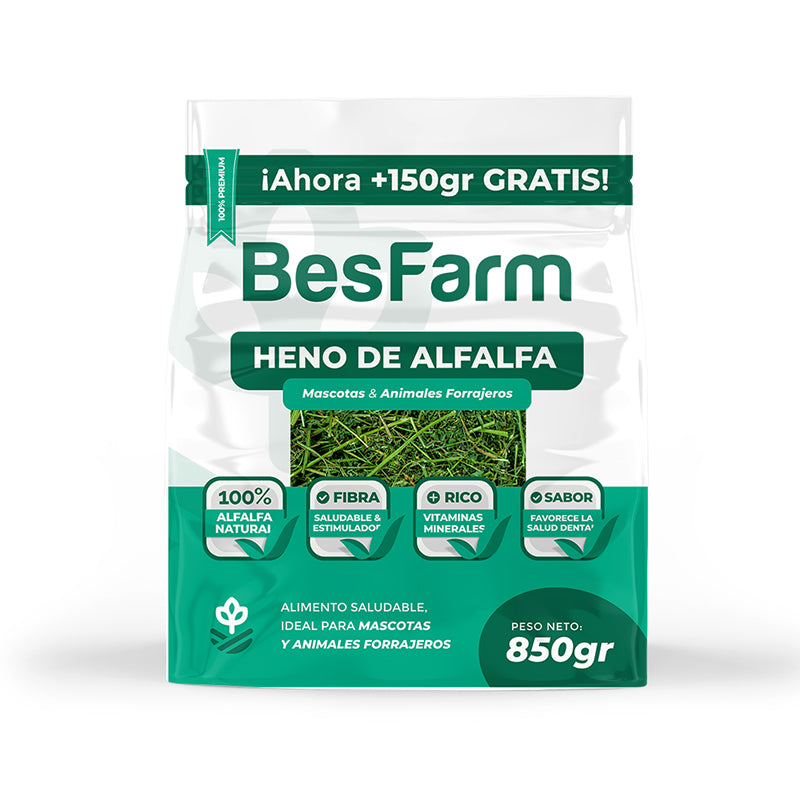 Besfarm - Heno premium de alfalfa 1kg