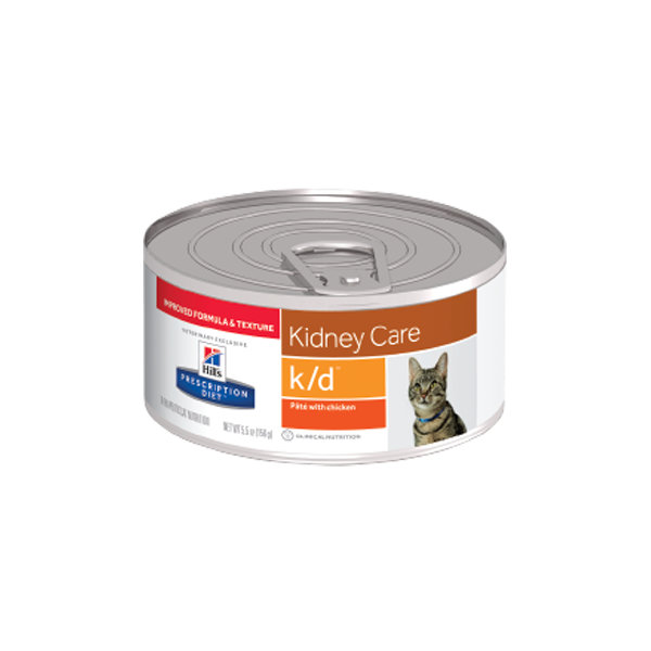 Hill's - Lata K/D Kidney Care Gatos 156gr