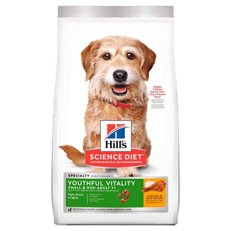 Hill's - Youthful Vitality Small & Mini adult 7+ 1.58kg