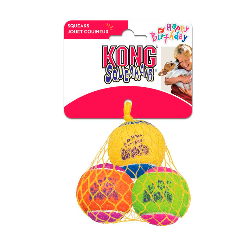 Kong - Set Ball Birthday Squeakair