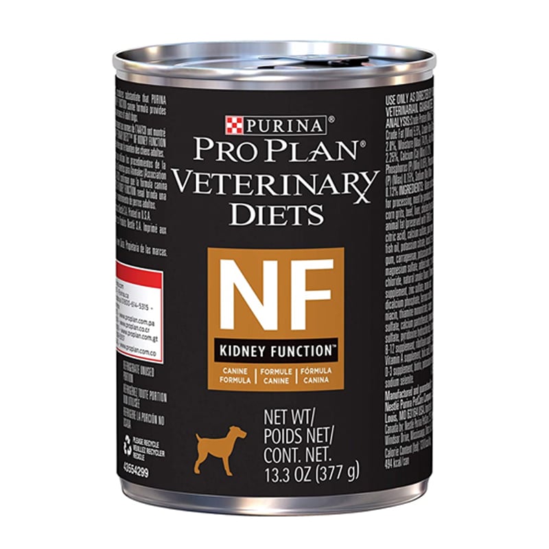 Lata- Pro Plan Veterinary Diets Canine NF Cuidado Renal 377g