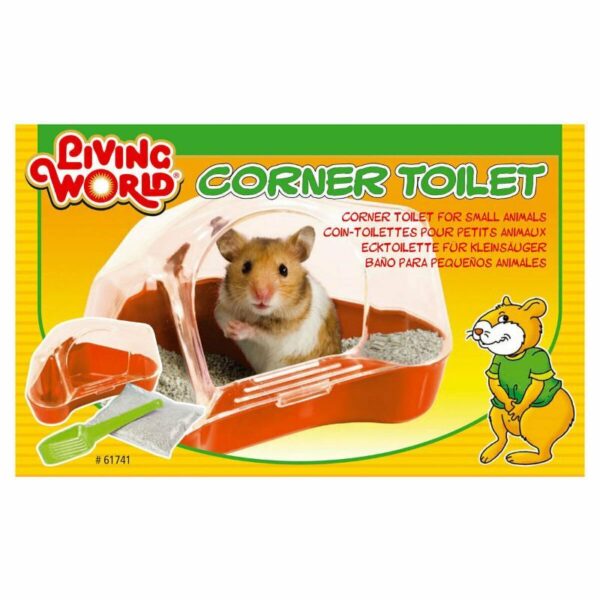 Living World - Baño Hamster tipo Esquinero