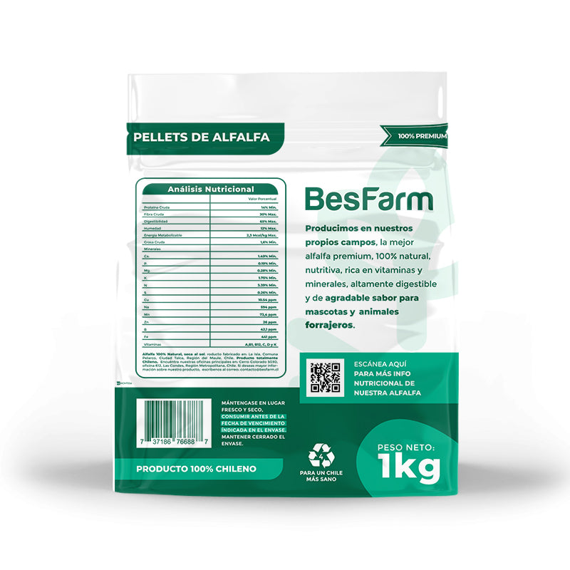 Besfarm - Pellets de Alfalfa