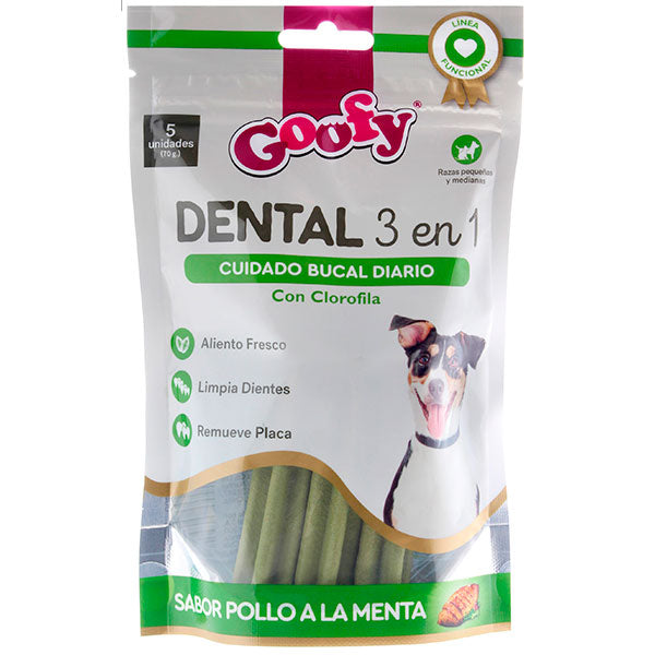 Goofy - Dental 3 en 1 5uni 70gr