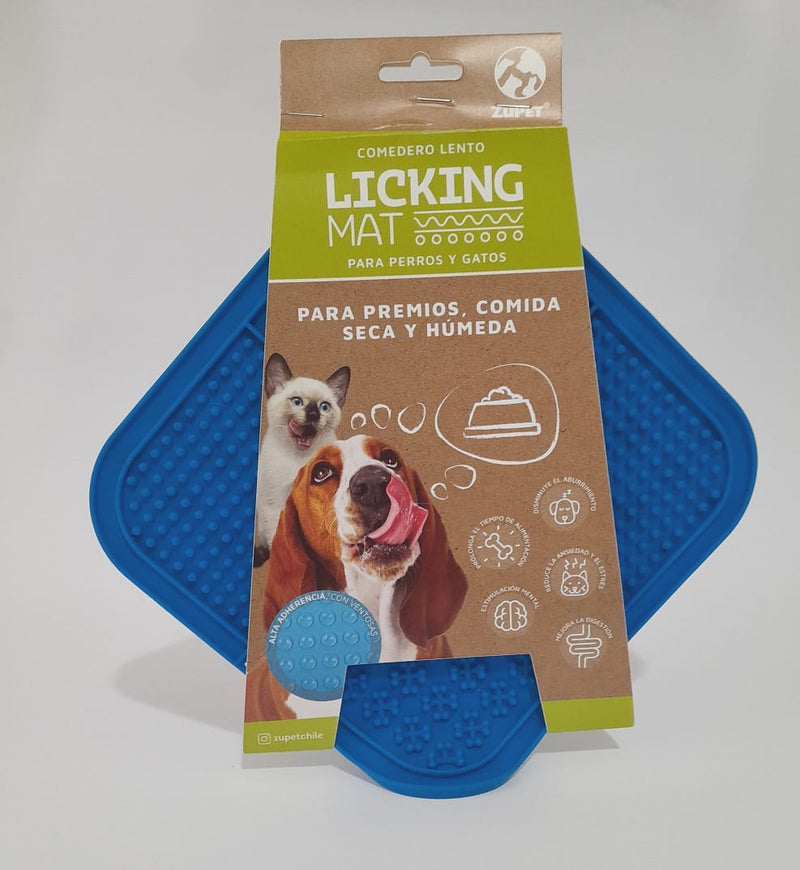 ZuPet - Licking MAT Cuadrado Perros y Gatos 20x20cm