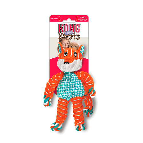 Kong - Floppy Knots Fox