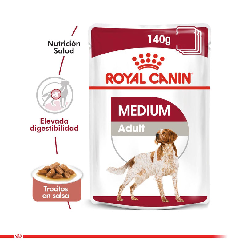 Royal Canin - Pouch Adult Medium 140gr
