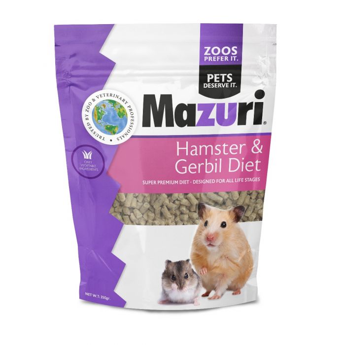 Mazuri - Hamster & Gerbil Diet 350gr
