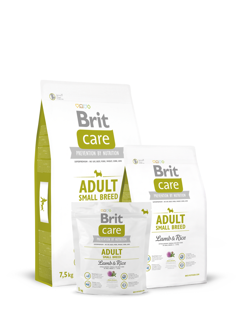Brit Care - Adult Small Breed - Lamb & Rice