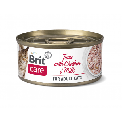 Brit Care - Lata Tuna with Chicken & Milk 70gr