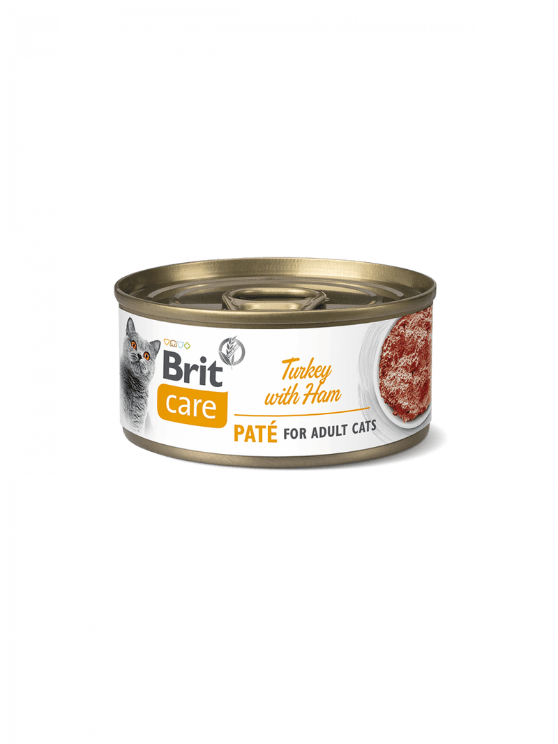 Brit Care - Lata Turkey with Ham 70gr