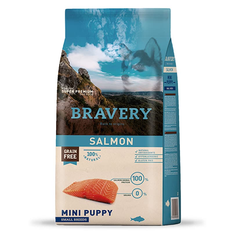 Bravery - Mini Puppy Salmon